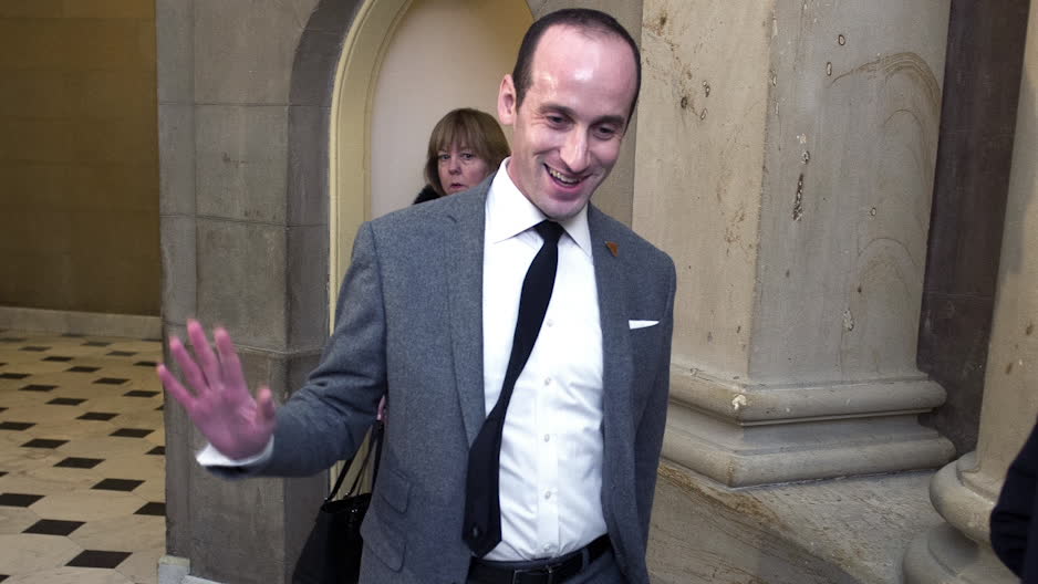 Här är mannen bakom Trumps kontroversiella tal