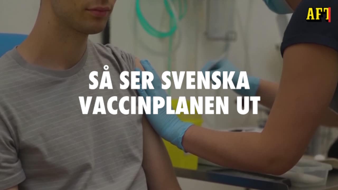 Så ser svenska vaccinplanen ut