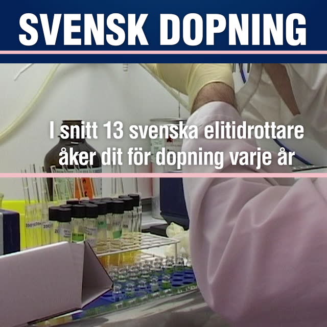 Så många svenska idrottare åker dit för doping