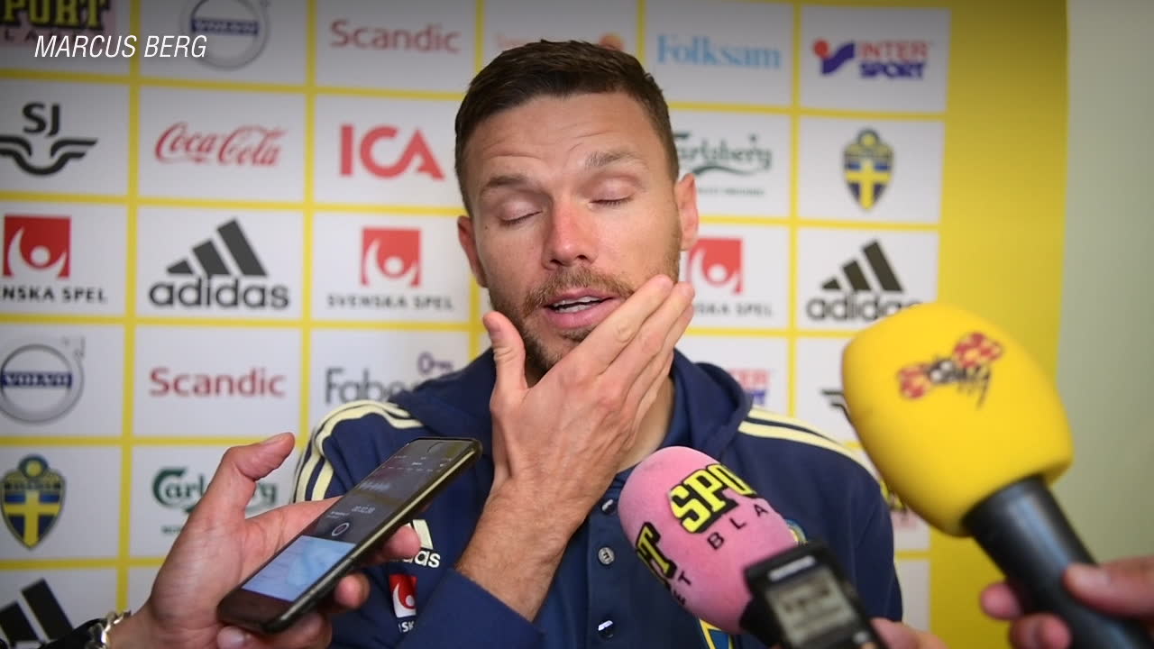 Berg: ”Tråkigt att han inte är här”