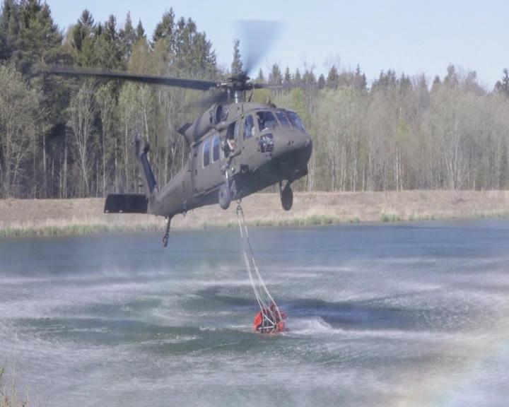 Skogsbrand på Gotland