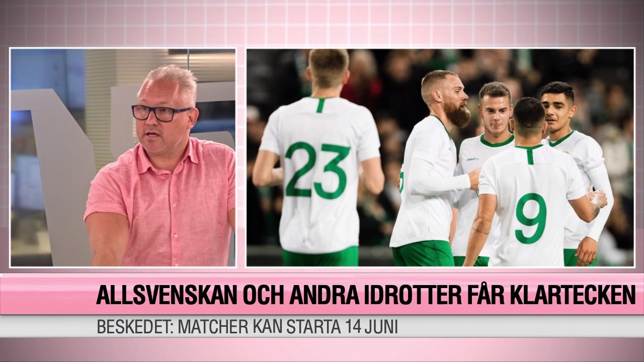 Allsvenskan och andra idrotter får klartecken - Robert Laul kommenterar