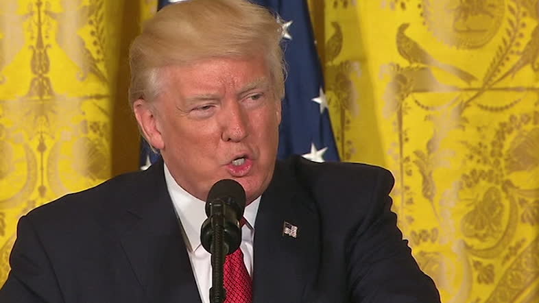 Trump: "Jag är utsatt för en häxjakt"