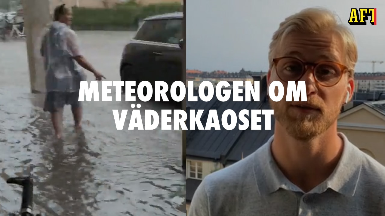 Meteorologen om väderkaoset i Sverige: "En krock"