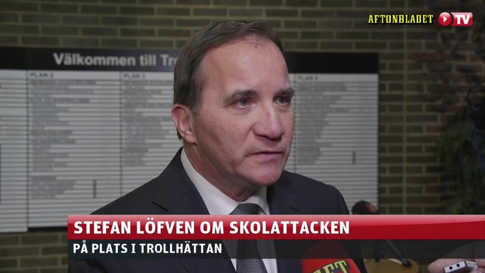 Löfven: ”Känner en stor sorg”