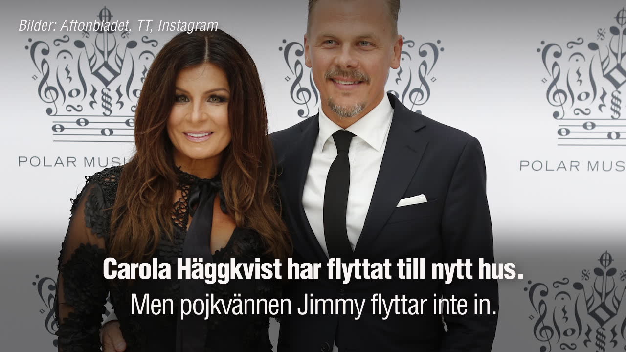 Därför flyttar inte Carola ihop med Jimmy