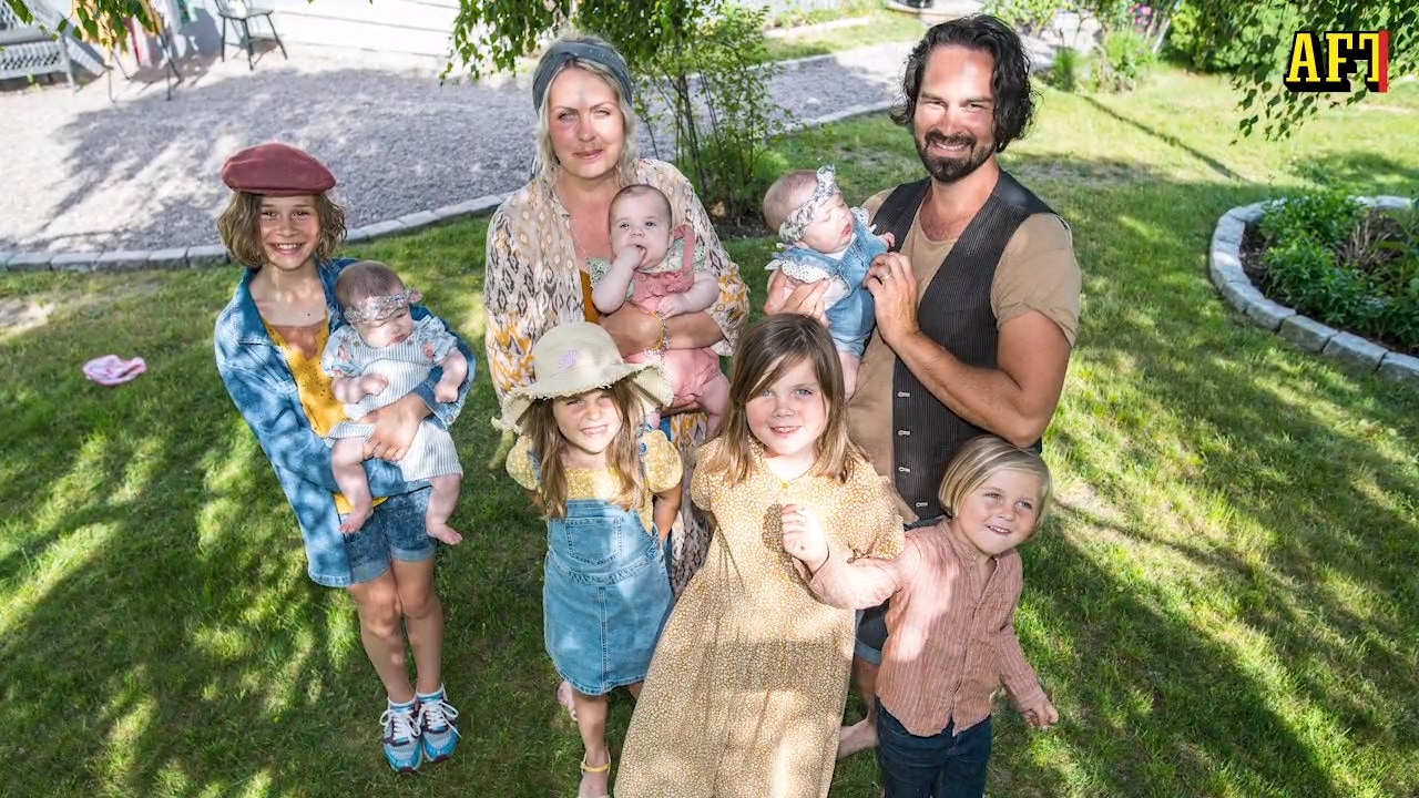 ”Det är inte så stor skillnad mellan sju och fyra barn