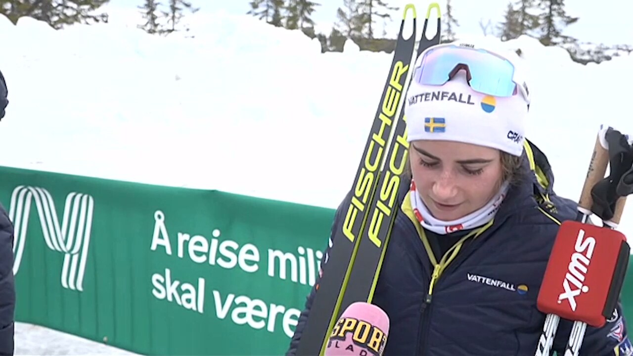 Ebba Andersson besviken: "Inte alls särskilt kul"