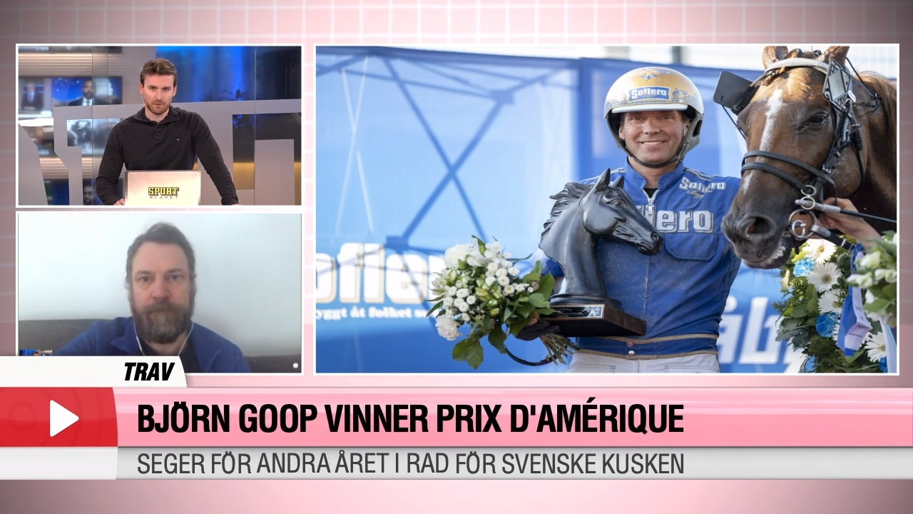Goop vinner Prix d'Amerique: ”Bland de bästa genom tiderna”