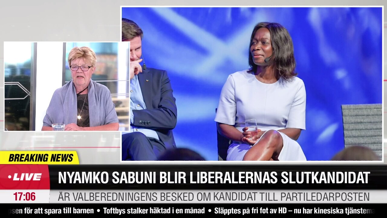 Nyamko Sabuni blir Liberalernas slutkandidat