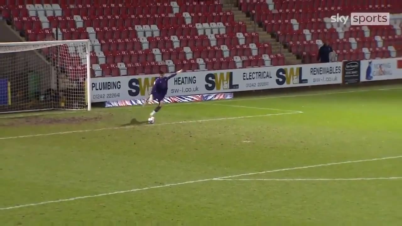 Målvaktens mål – ett nytt världsrekord