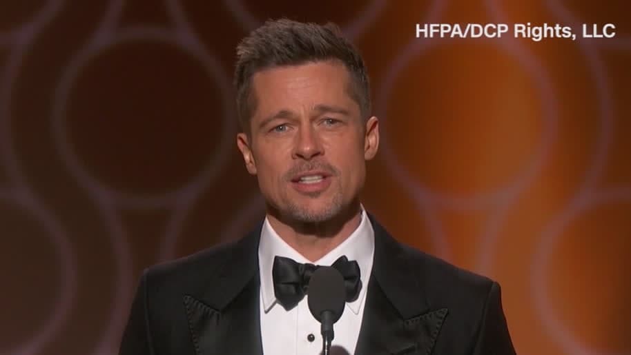 Brad Pitt dök upp på galan – möttes av applåder