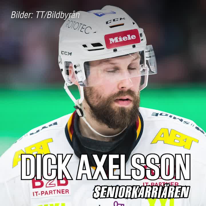 Dick Axelssons seniorkarriär – alla klubbadresser