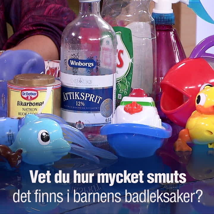 Dolda bakteriefällan - i barnets leksaker