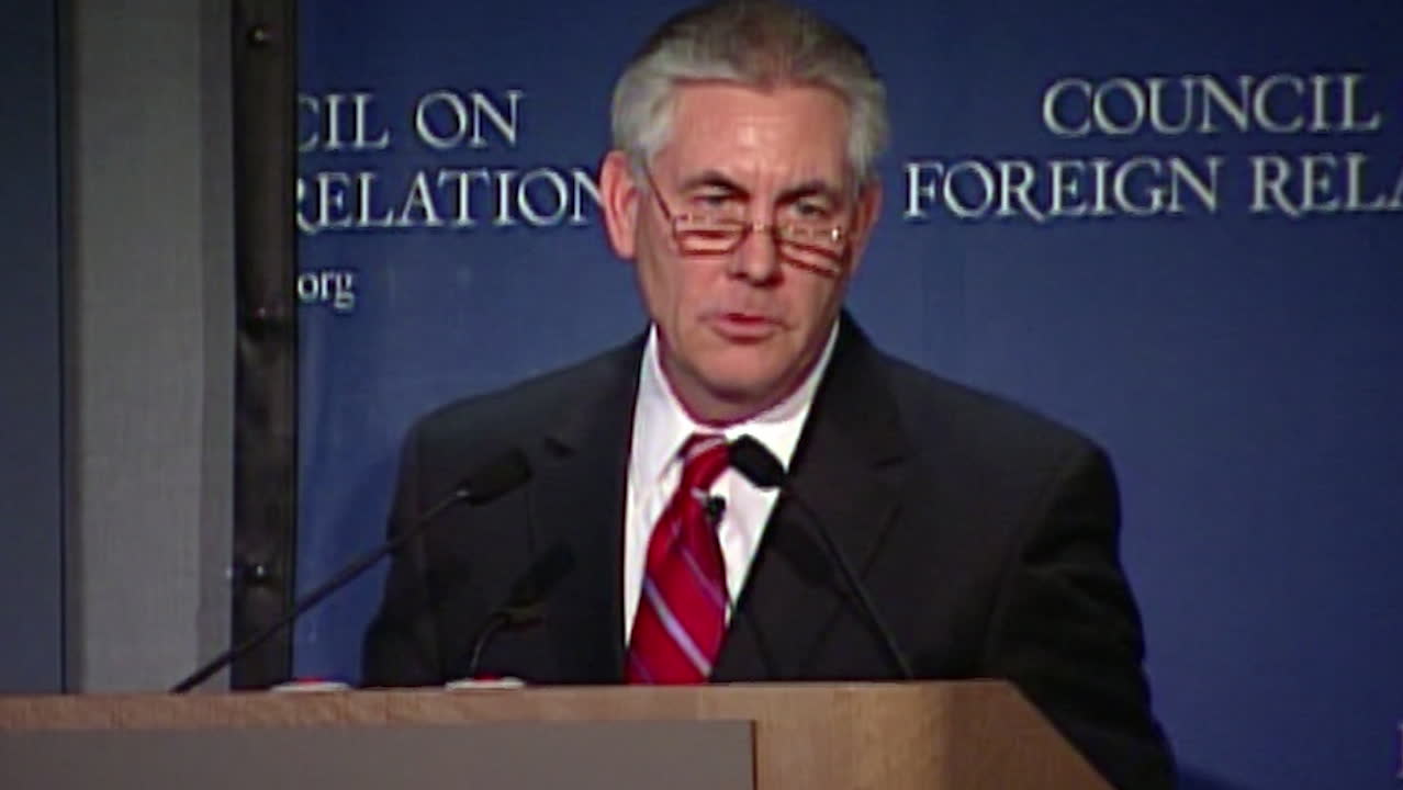 Putinkramare föreslås bli USA:s nästa utrikesminister