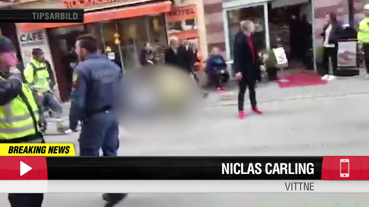 Ögonvittnet: "Jag såg att han satte på sig en rånarluva"