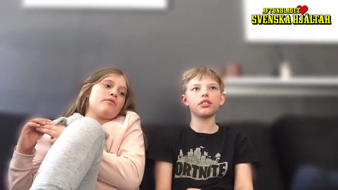 Amina, 9: "Hon var typ en superhjälte"