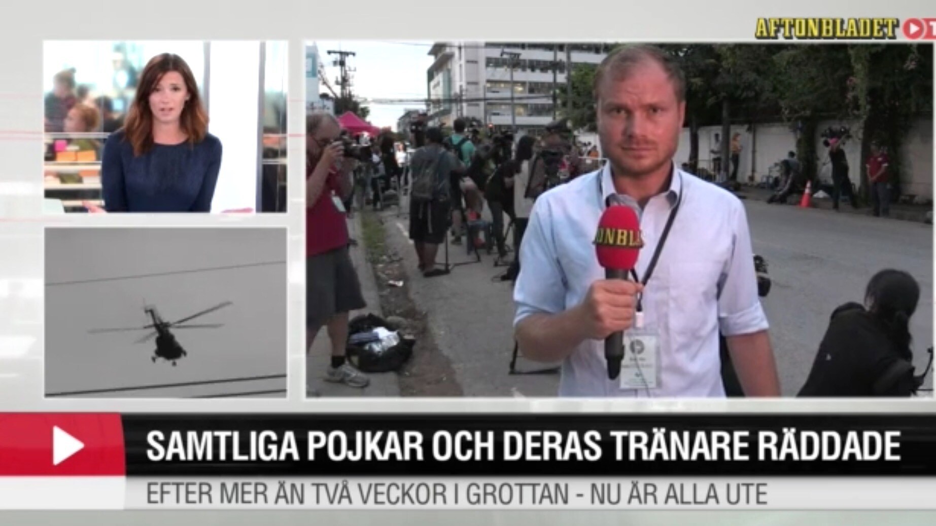 Glädjebeskedet: Alla räddade ur grottan