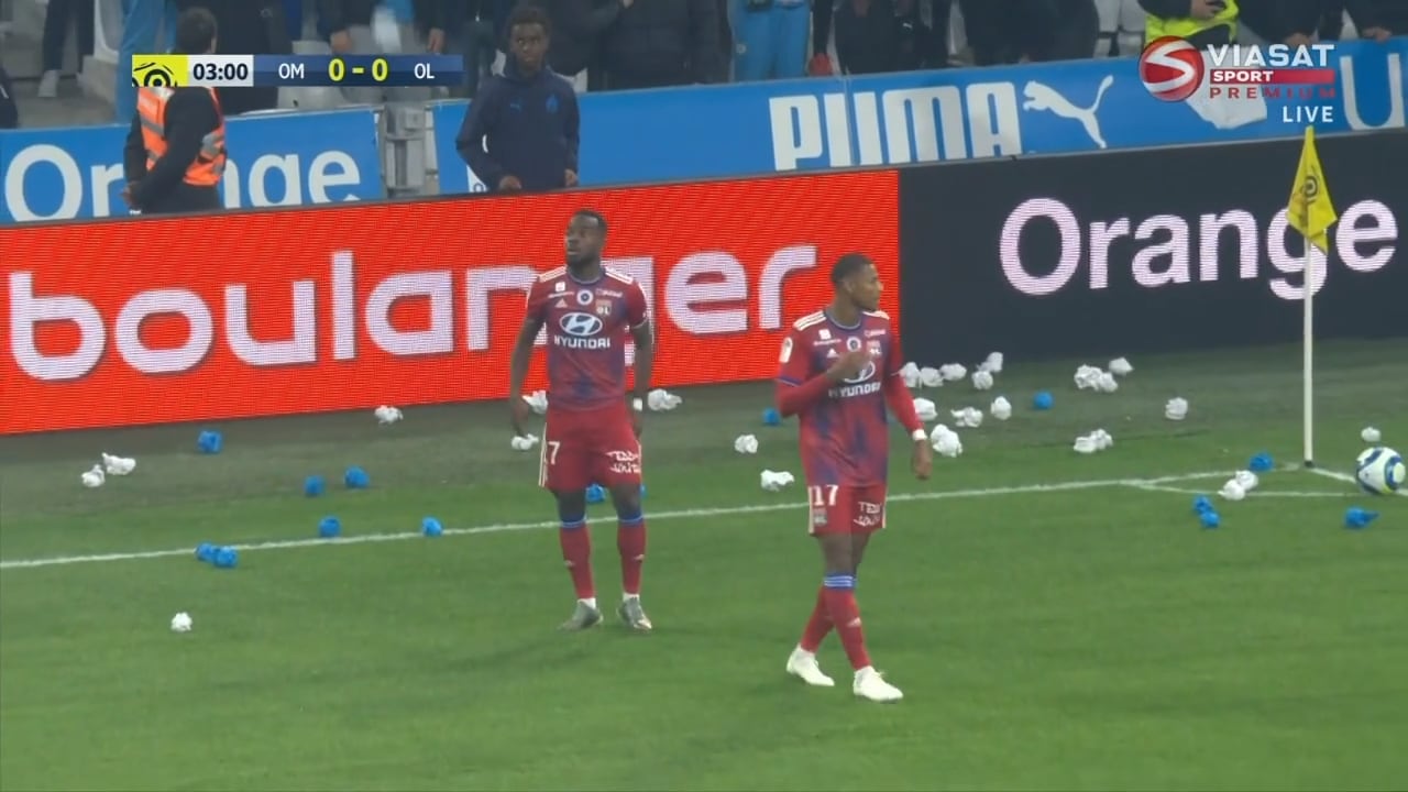 Stökigt i Frankrike mellan Marseille och Lyon