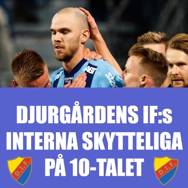 Djurgårdens skyttekungar på 10-talet