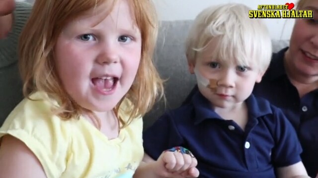 Elsa och Basti uppmanar: #Plåstraförbarncancer 5 maj