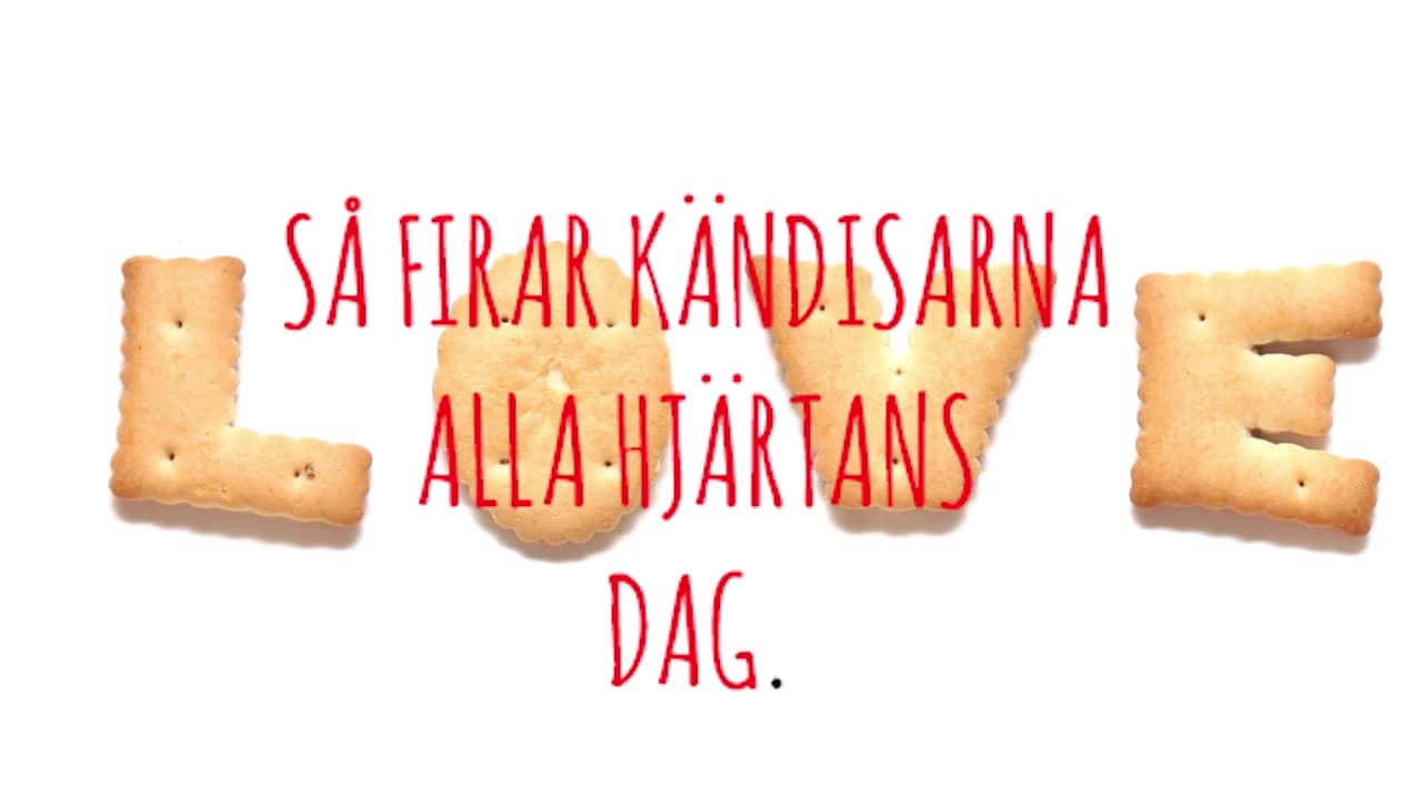 Så firar kändisarna alla hjärtans dag