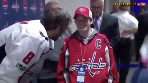 Ovetjkin i sorg efter dödsfallet