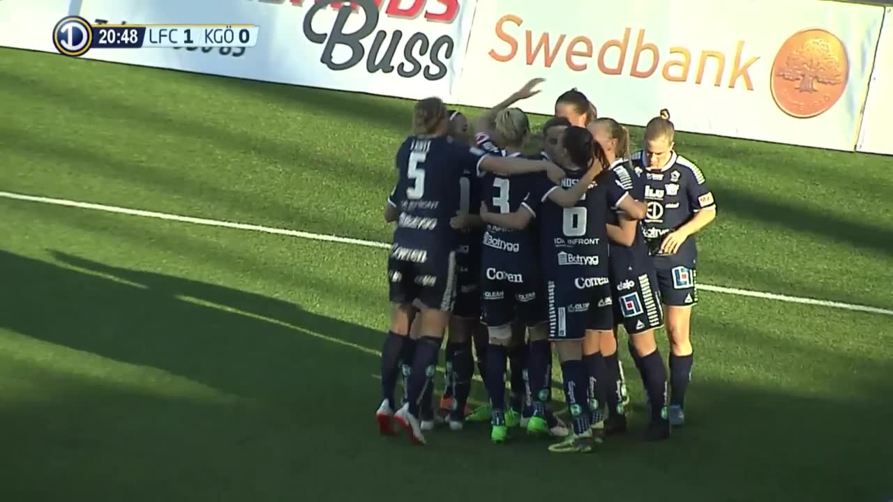 Se Linköpings segermål mot Göteborg