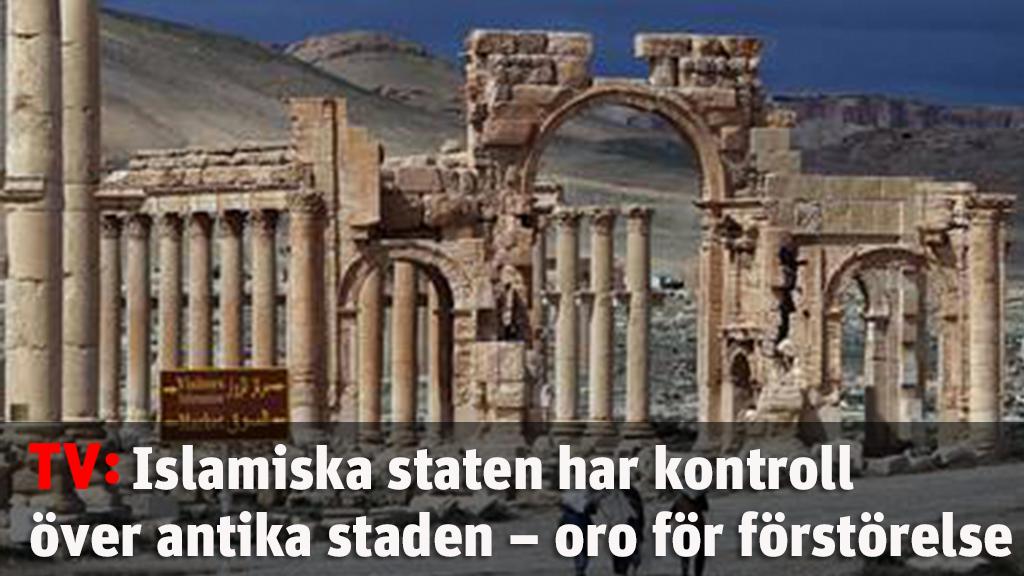 IS har intagit delar av antika staden Palmyra