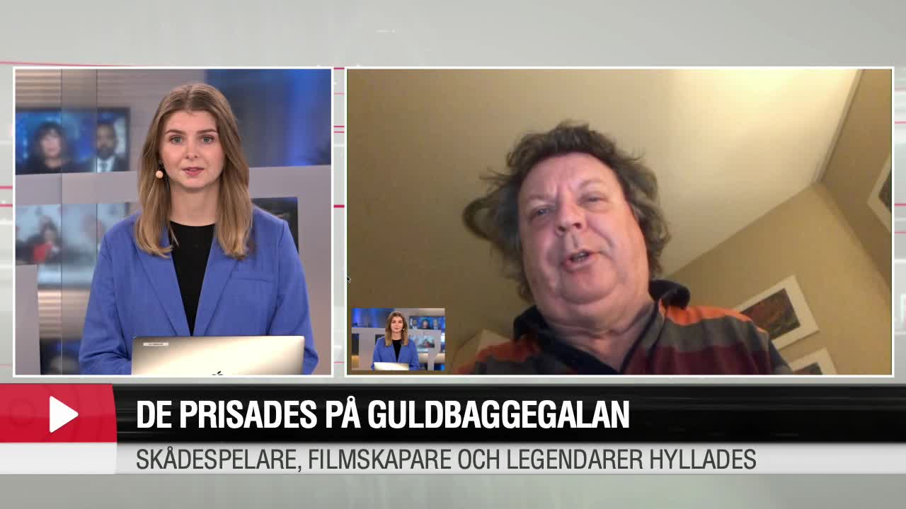De prisades på Guldbaggegalan