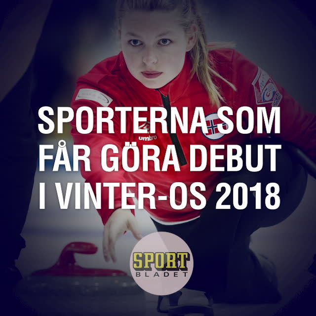 Fyra sporterna som gör debut i vinter-OS