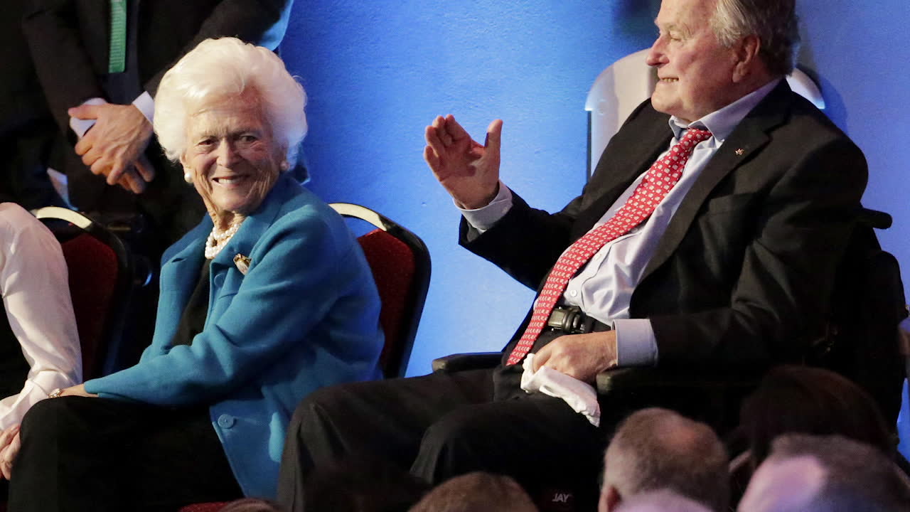 George Bush den äldre på intensivvårdsavdelningen