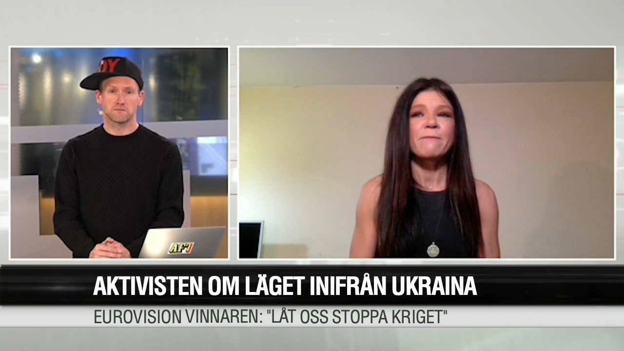 Eurovision-vinnaren Ruslana kvar i Ukraina: ”För mig är det lätt att kämpa för mitt land”