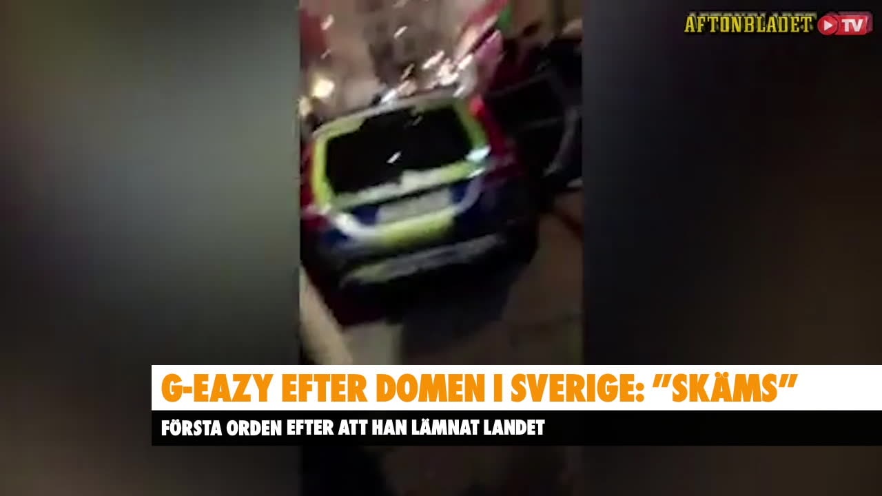 G-Eazys första ord efter domen