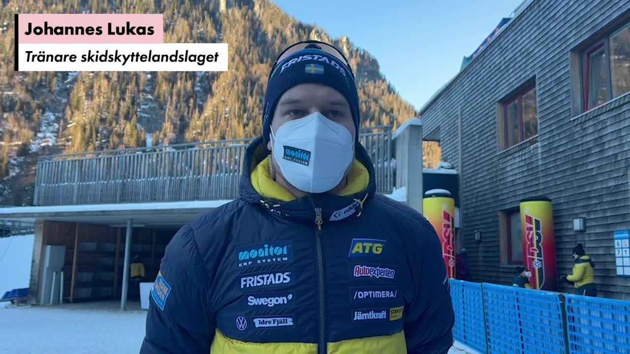 Johannes Lukas hyllar Stina Nilsson: ”Hon gör det fantastiskt”