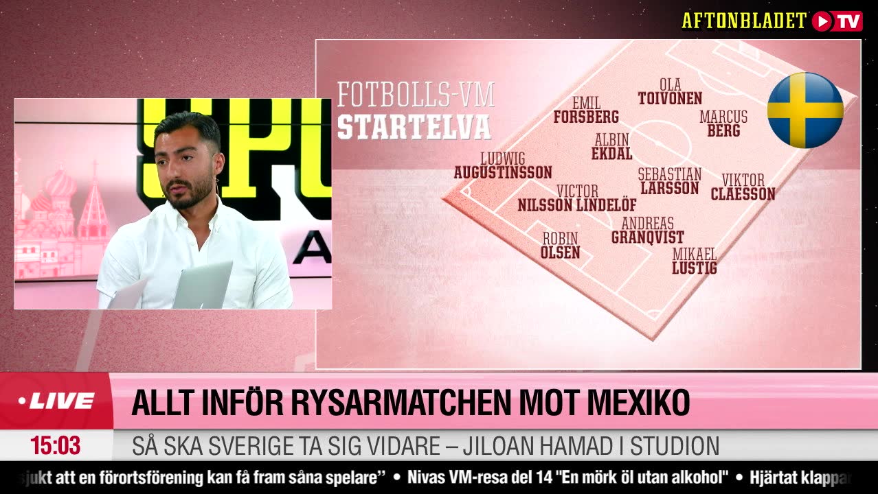 Hamad: Tycker till om startelvan