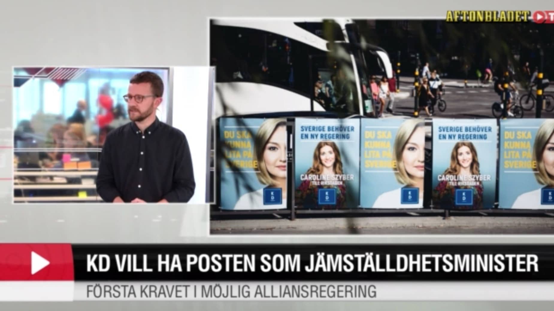 Hör Aftonbladets reporter om KD:s nya krav