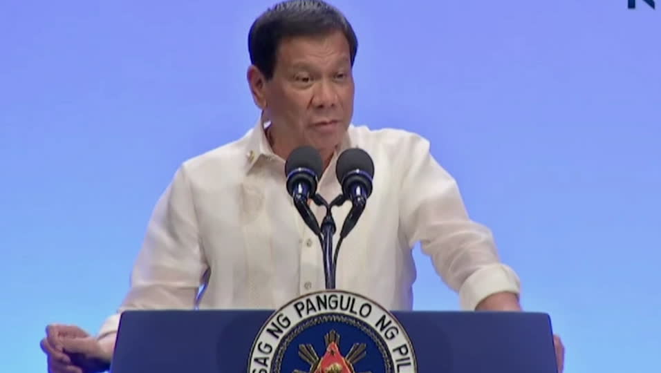 Det här är president Duterte