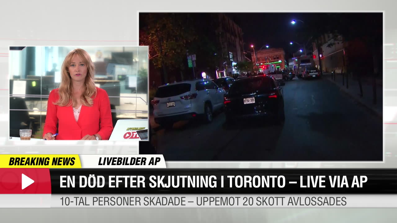 Två döda efter skjutning i Toronto