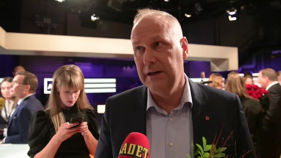 Jonas Sjöstedt efter partiledardebatten