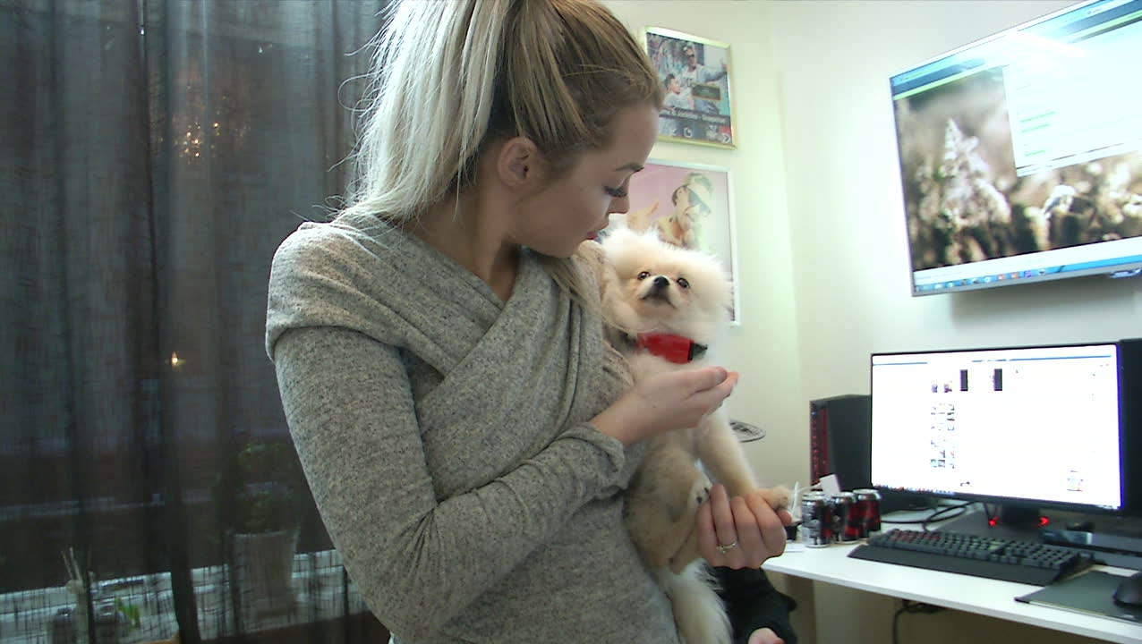 Jonna: "Jag blir skiträdd"