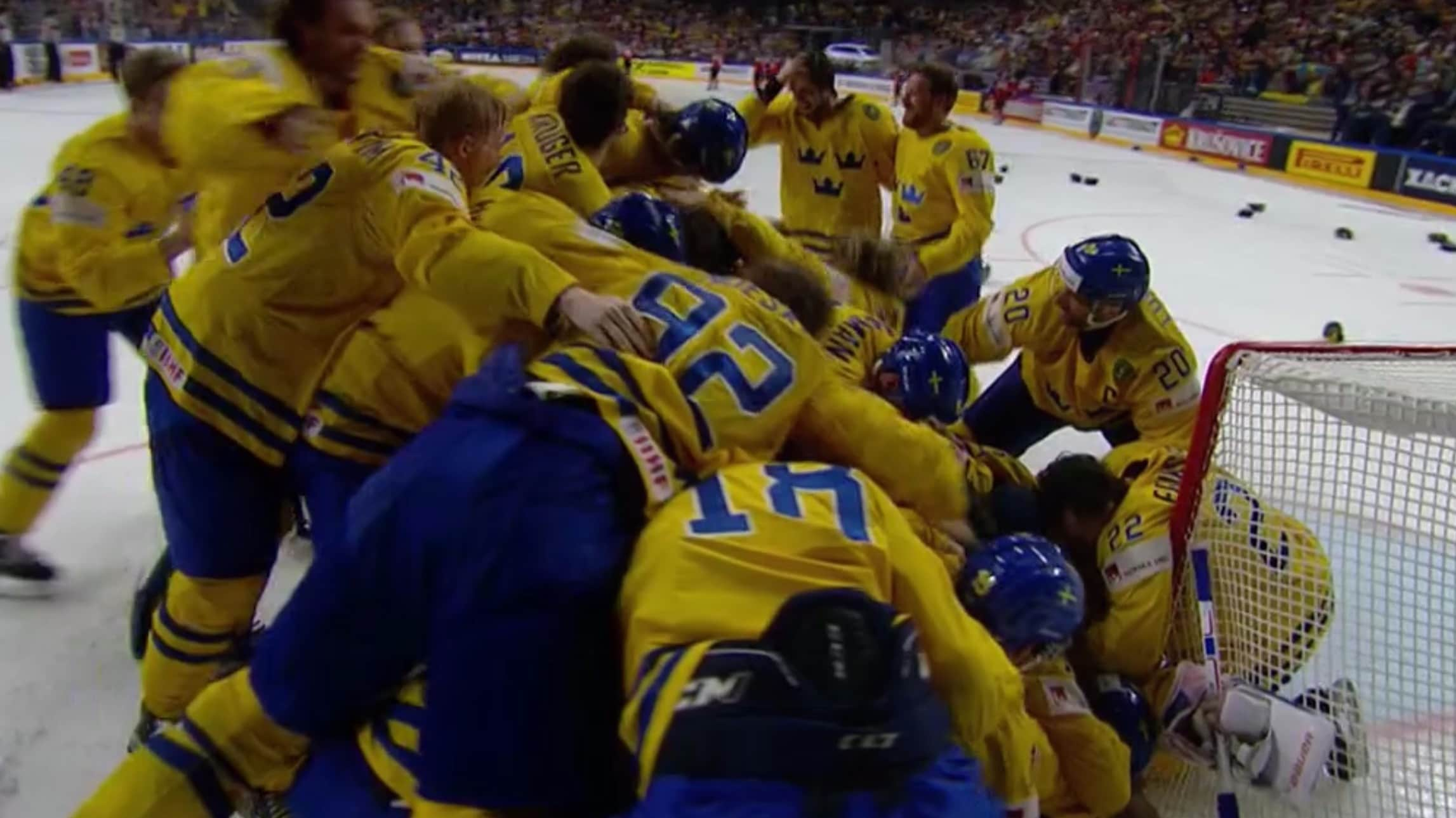 Sverige världsmästare i ishockey