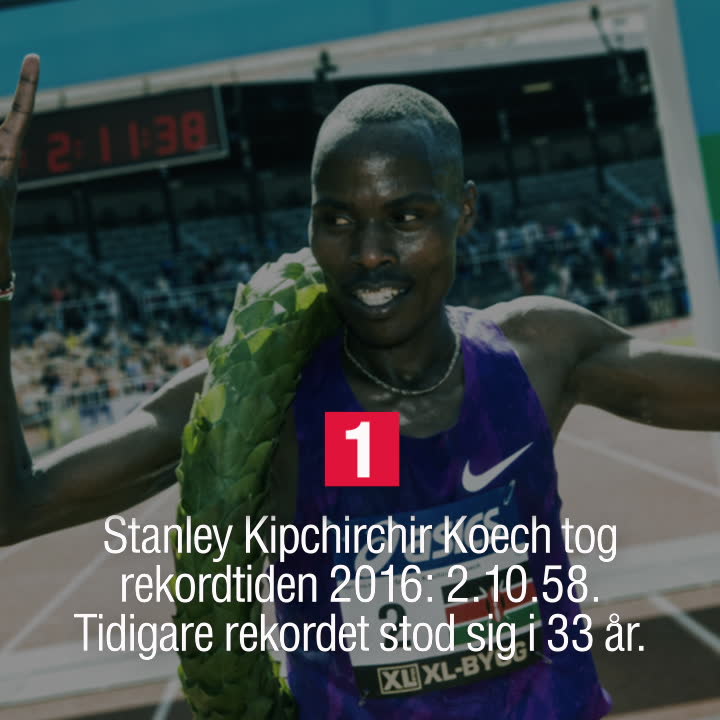 Snabbast, äldst, varmast och kallast – här är rekorden från Stockholm Marathon