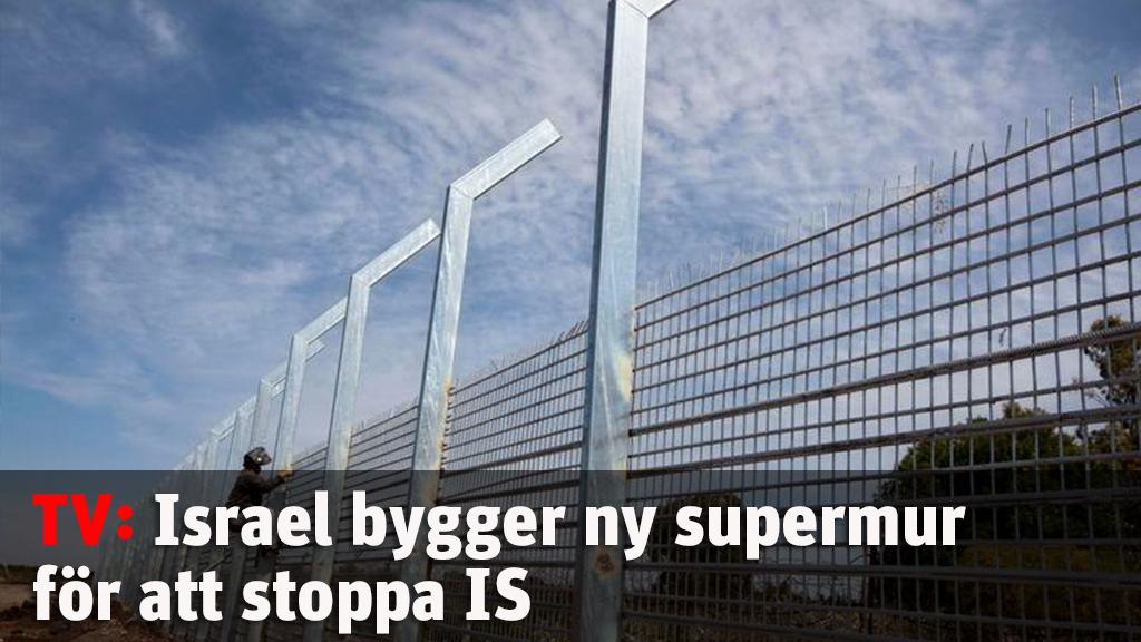 Israel bygger ny supermur för att stoppa IS