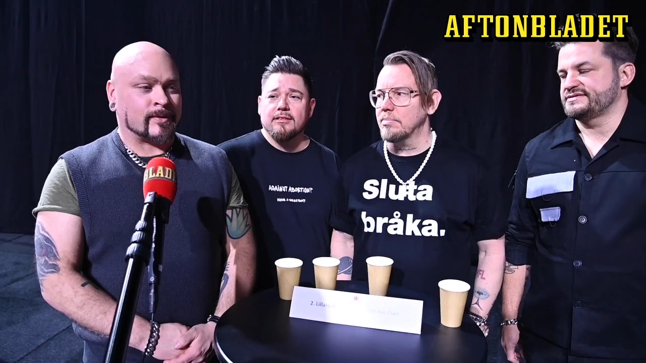 Mello-artisterna om att tävla under ett pågående krig: ”Hoppas sprida kärlek”