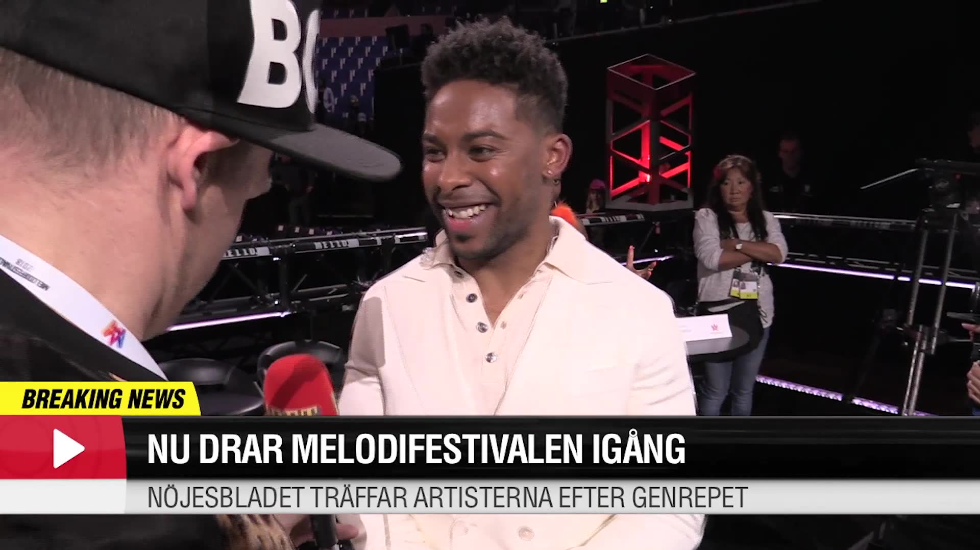 John Lundvik om kalsongkaoset