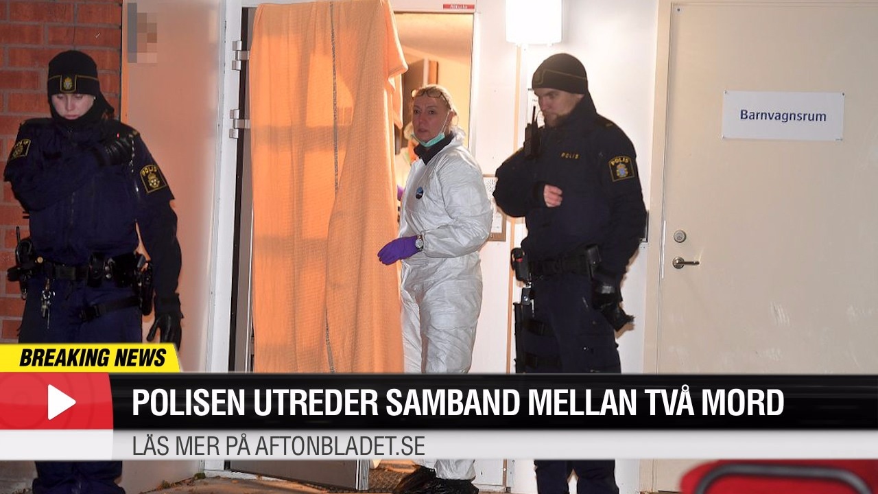 Polisen utreder samband i två mord norr om Stockholm