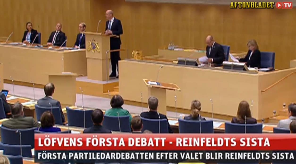 Här tar Reinfeldt farväl