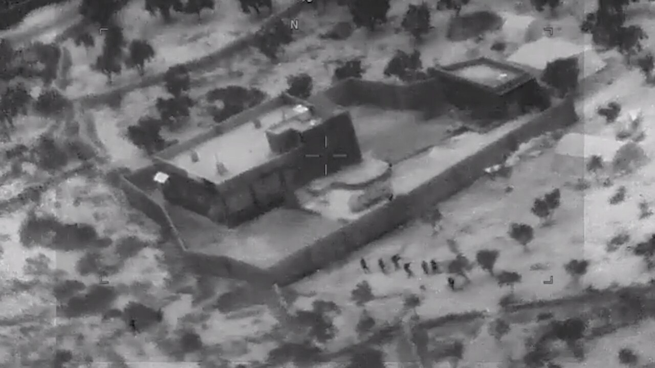 Se insatsstyrkans egna bilder från räden i Syrien