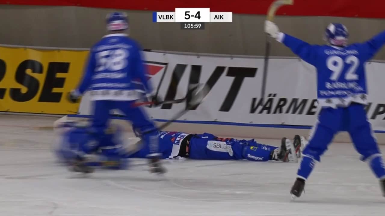 Villa Lidköping – svenska mästare efter galen final